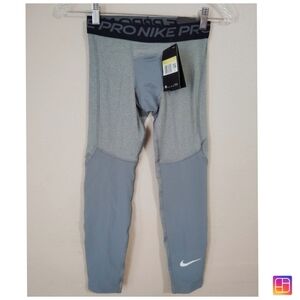 Nike Pro 3/4 Dri Fit Tights Big Kids XS